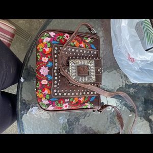 Womens Western Leather Purse